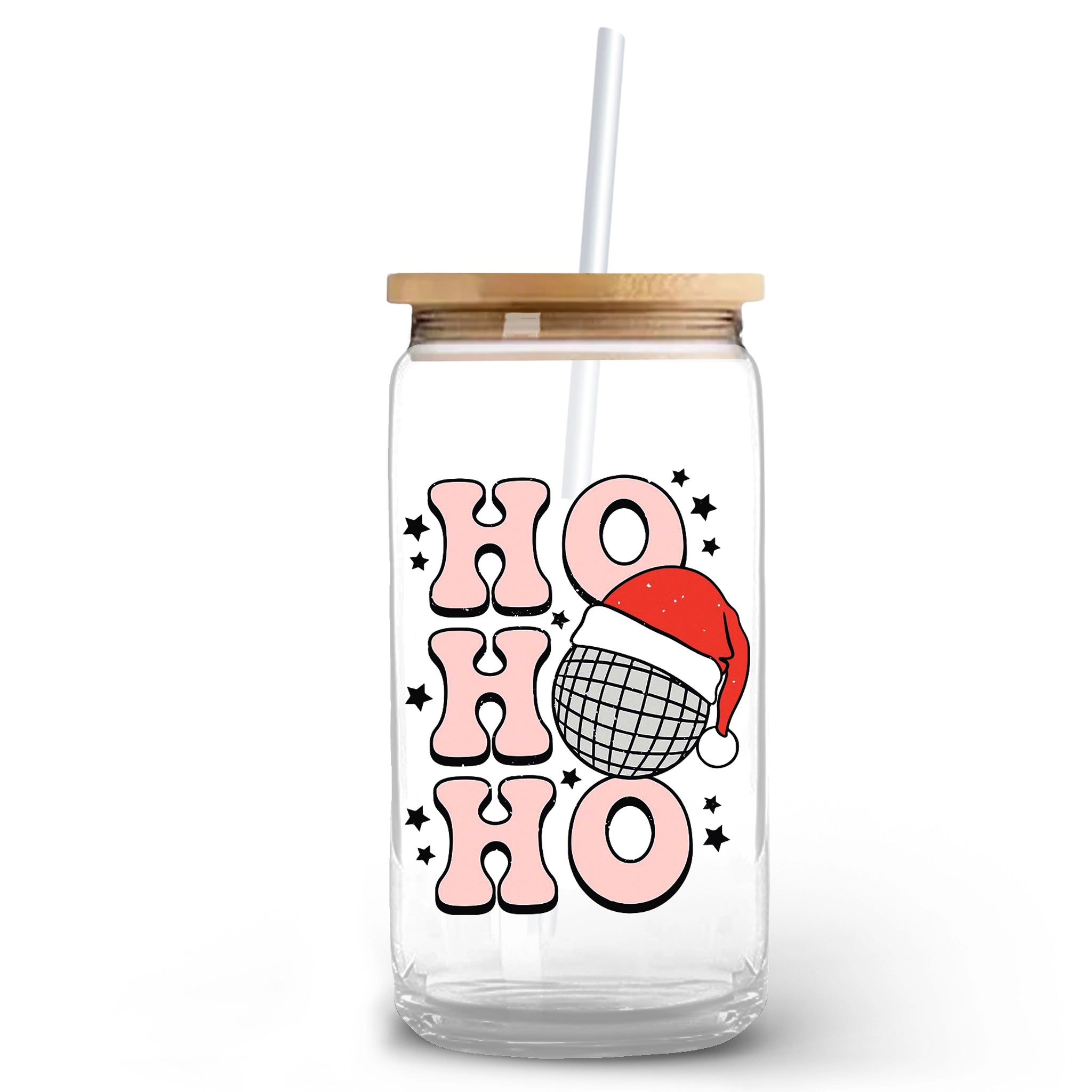 Master Maker Crafts -  UV DTF Decal - Ho Ho Ho & Santa Hat 2 Decals 3.5" (Cup NOT Inclued) | Master Maker Crafts - Wholesale Craft Supplies - Fast Shipping from Ohio DIY Craft Warehouse