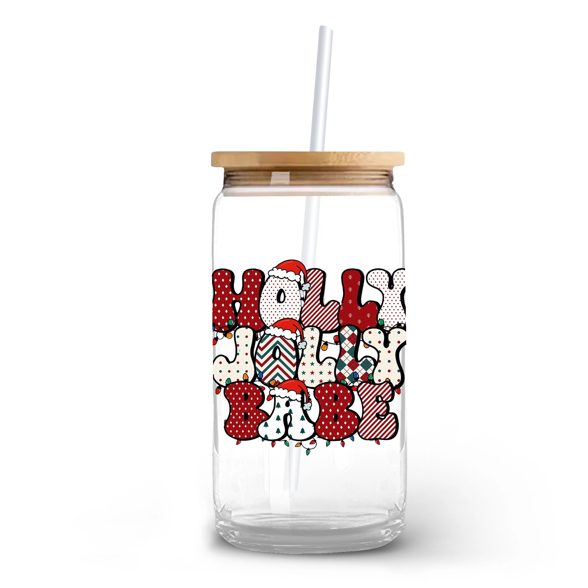 Master Maker Crafts -  UV DTF Decal - Holly Jolly Babe 2 Decals 3.5" (Cup NOT Inclued) | Master Maker Crafts - Wholesale Craft Supplies - Fast Shipping from Ohio DIY Craft Warehouse