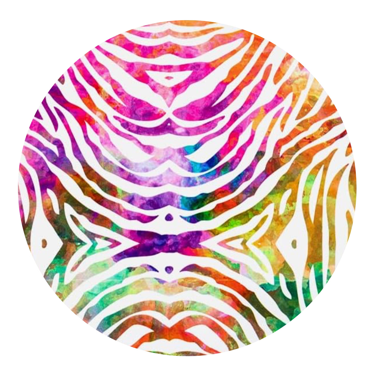 Hydro Sublimation Transfer Paper - Rainbow Zebra