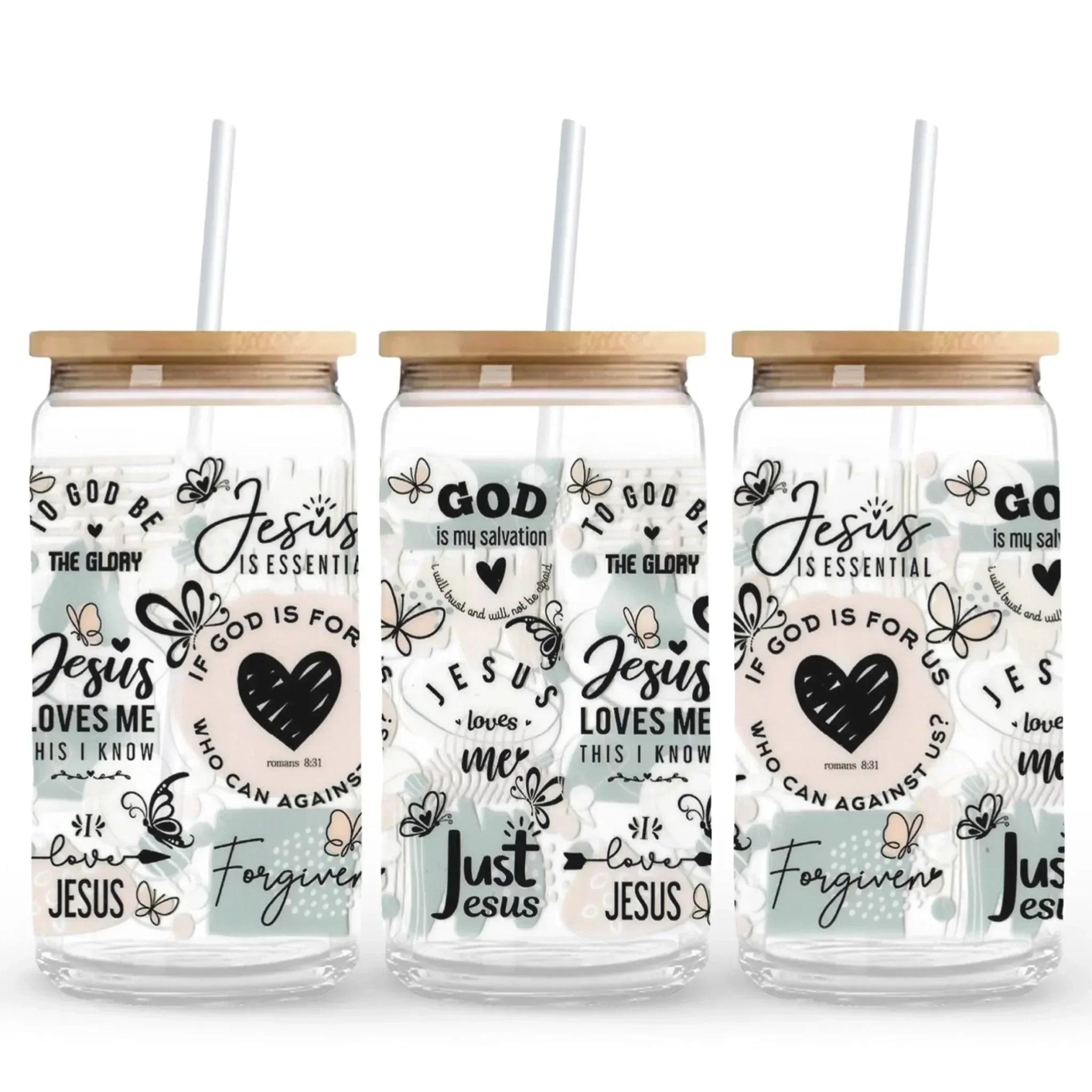 Set 2Pcs Fourth Wing UV DTF Cup Wraps For 16 Oz Glass, Cold Transfer