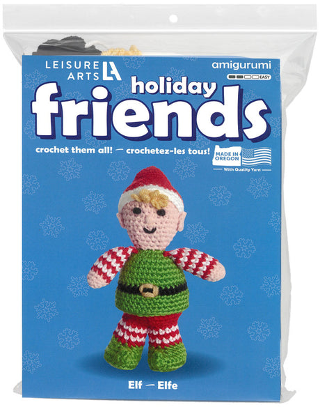 crochet kit friends elf
