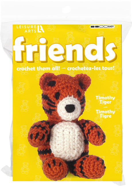 crochet kit friends tiger