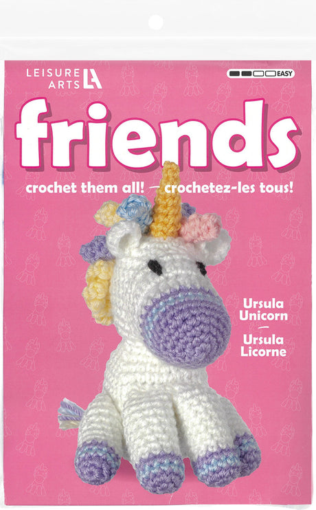 crochet kit friends unicorn