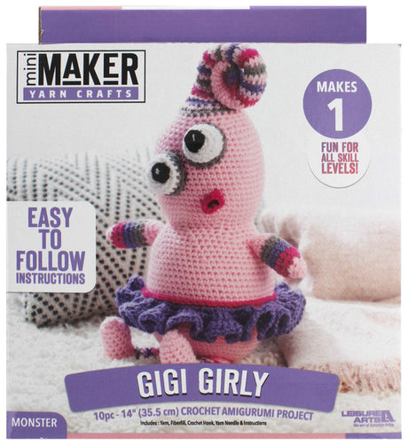 crochet kit friends gigi girly