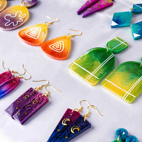 Resin Silicone Mold - Earring