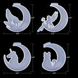 Resin Silicone Mold - Moon Crescent