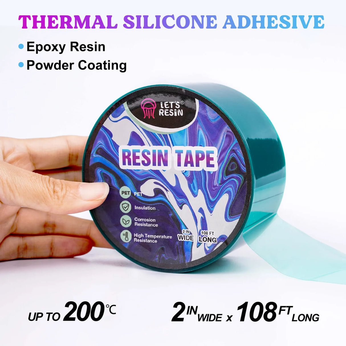 resin high temp heat resistant tape 2