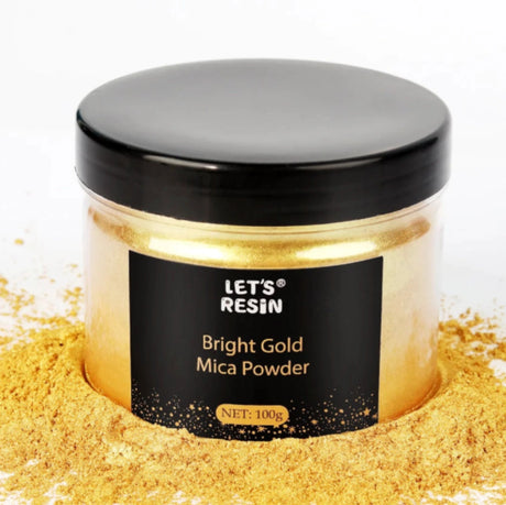 Let's Resin Mica Powder - Gold