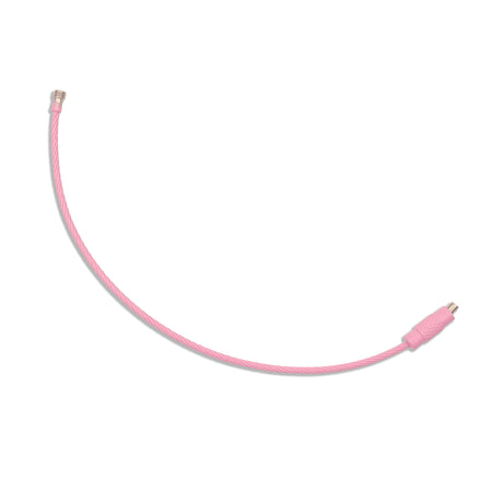 Beadable Charm Tumbler Cable - Light Pink