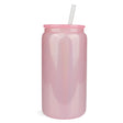 Glass Can Single Wall - Shimmer Light Pink