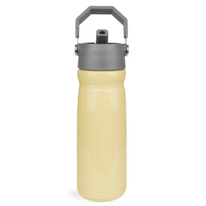 Hydration Flip Straw Tumbler - Light Yellow