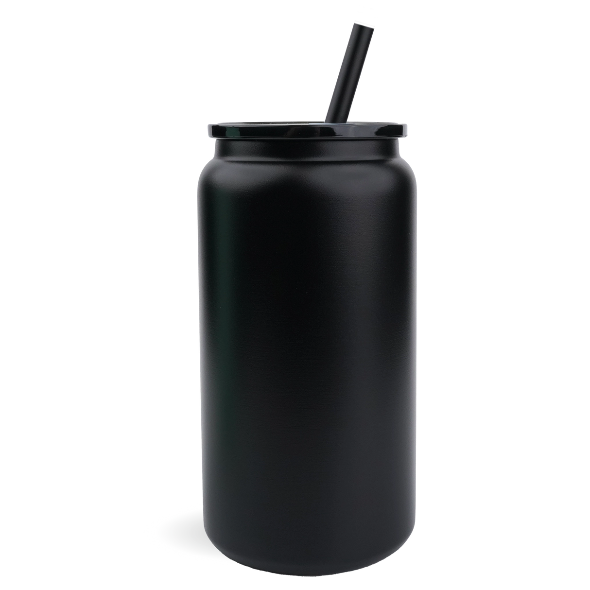 Stainless Steel Can - Powder Coated Black