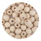 Master Maker Crafts -  Wood Bead Round - Maple (5 Beads - 12mm) DIY Craft Warehouse