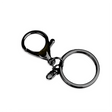 lobster clasp with key ring black