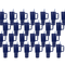Master Maker Crafts -  40 oz Handled Tumbler Modern II Matte - Navy Blue (25 Piece CASE) | Master Maker Crafts - Wholesale Craft Supplies - Fast Shipping from Ohio DIY Craft Warehouse