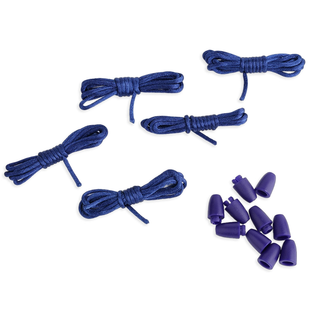 Master Maker Crafts -  Nylon Thread & Breakaway Clasp - Navy (5 Sets) | Master Maker Crafts - Wholesale Craft Supplies - Fast Shipping from Ohio DIY Craft Warehouse