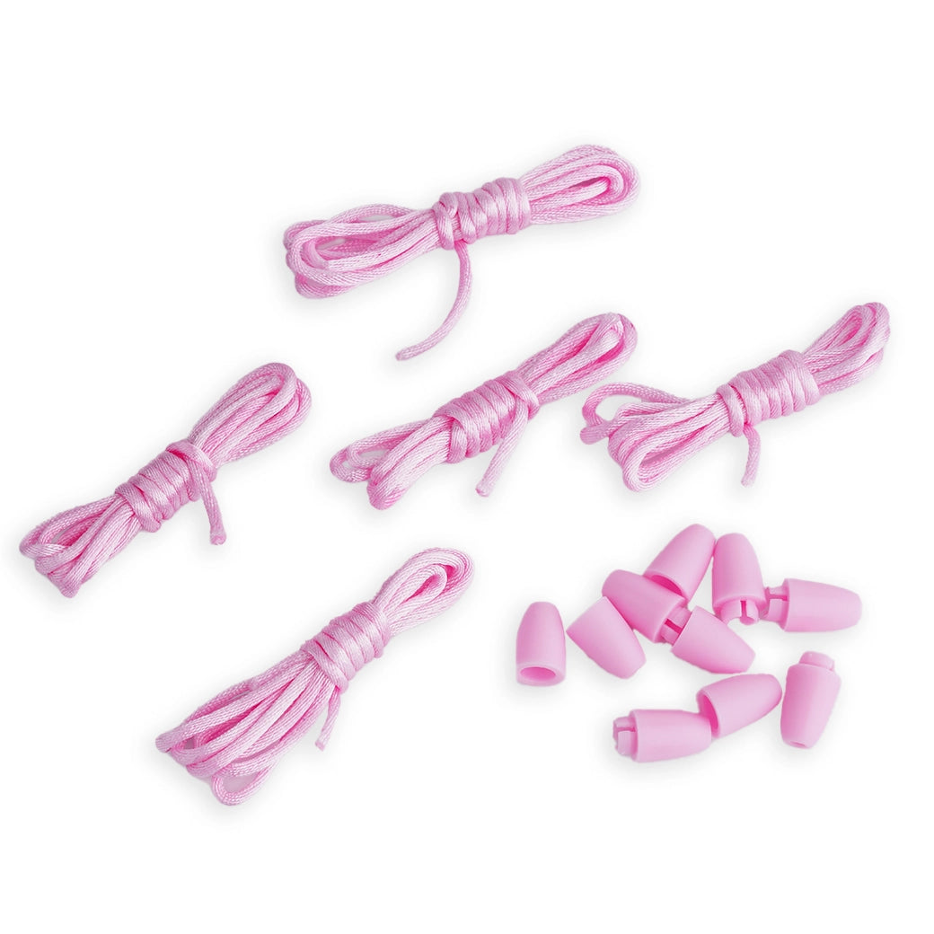 Master Maker Crafts -  Nylon Thread & Breakaway Clasp - Pink (5 Sets) | Master Maker Crafts - Wholesale Craft Supplies - Fast Shipping from Ohio