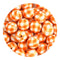 Master Maker Crafts -  Silicone Bead Round - Orange Gingham (5 Beads - 15mm) | Master Maker Crafts - Wholesale Craft Supplies - Fast Shipping from Ohio DIY Craft Warehouse