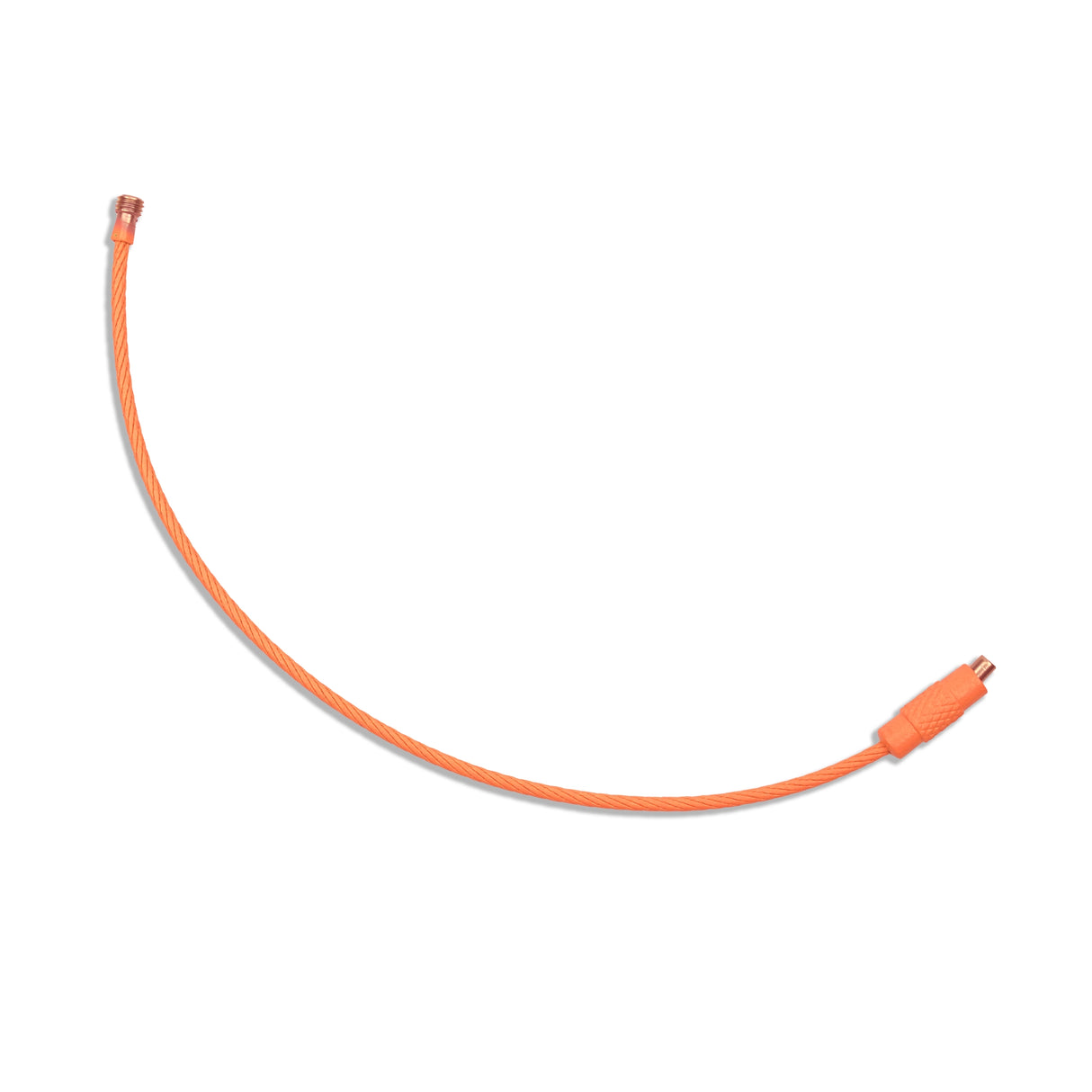 Beadable Charm Tumbler Cable - Orange