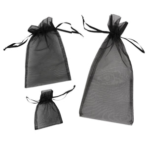 Organza Bags - Black