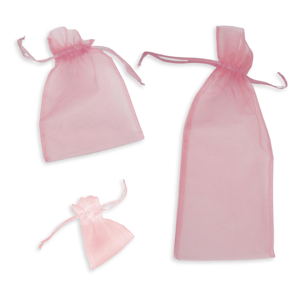 organza bags pink