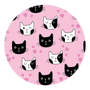 pretty kitties sublimation paper print