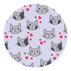 pretty kitties sublimation paper print