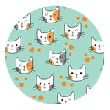 pretty kitties sublimation paper print