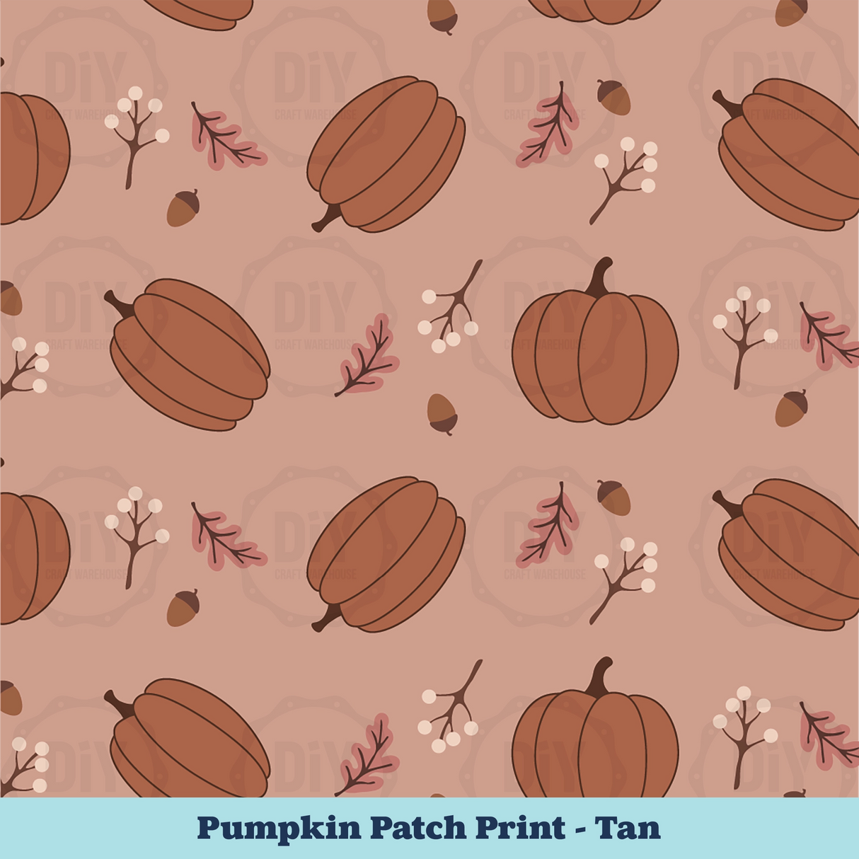 Pumpkin Patch Sublimation Transfer - Tan