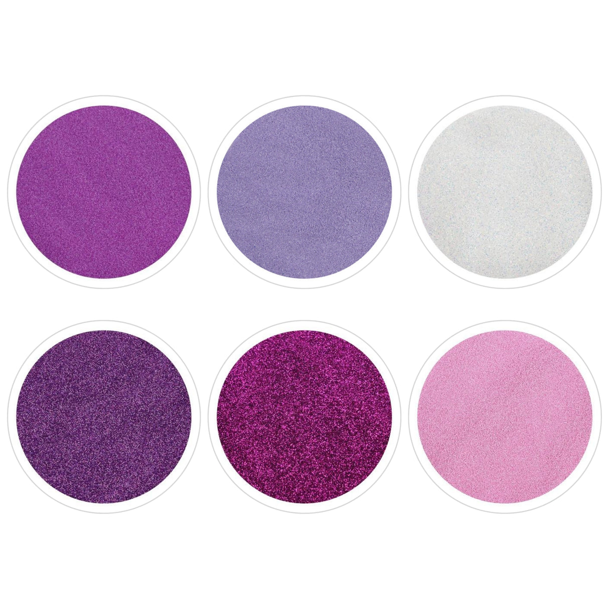 Assorted Pack - Purple Glitter Set 2