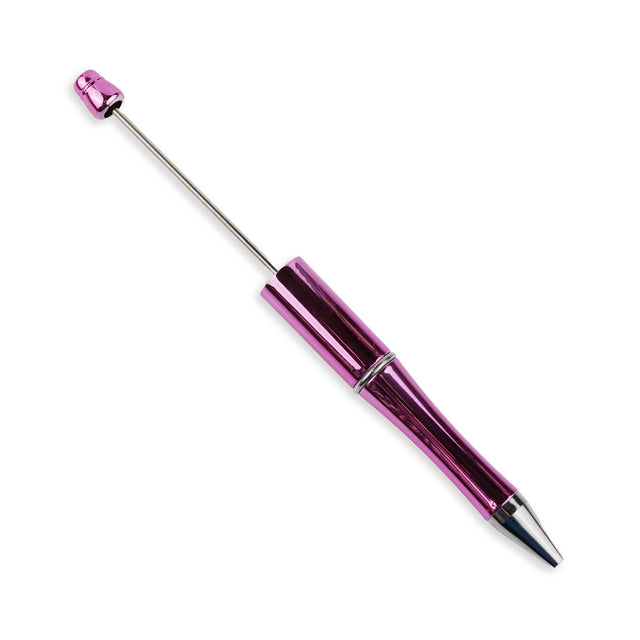 pen bead able metallic fuchsia