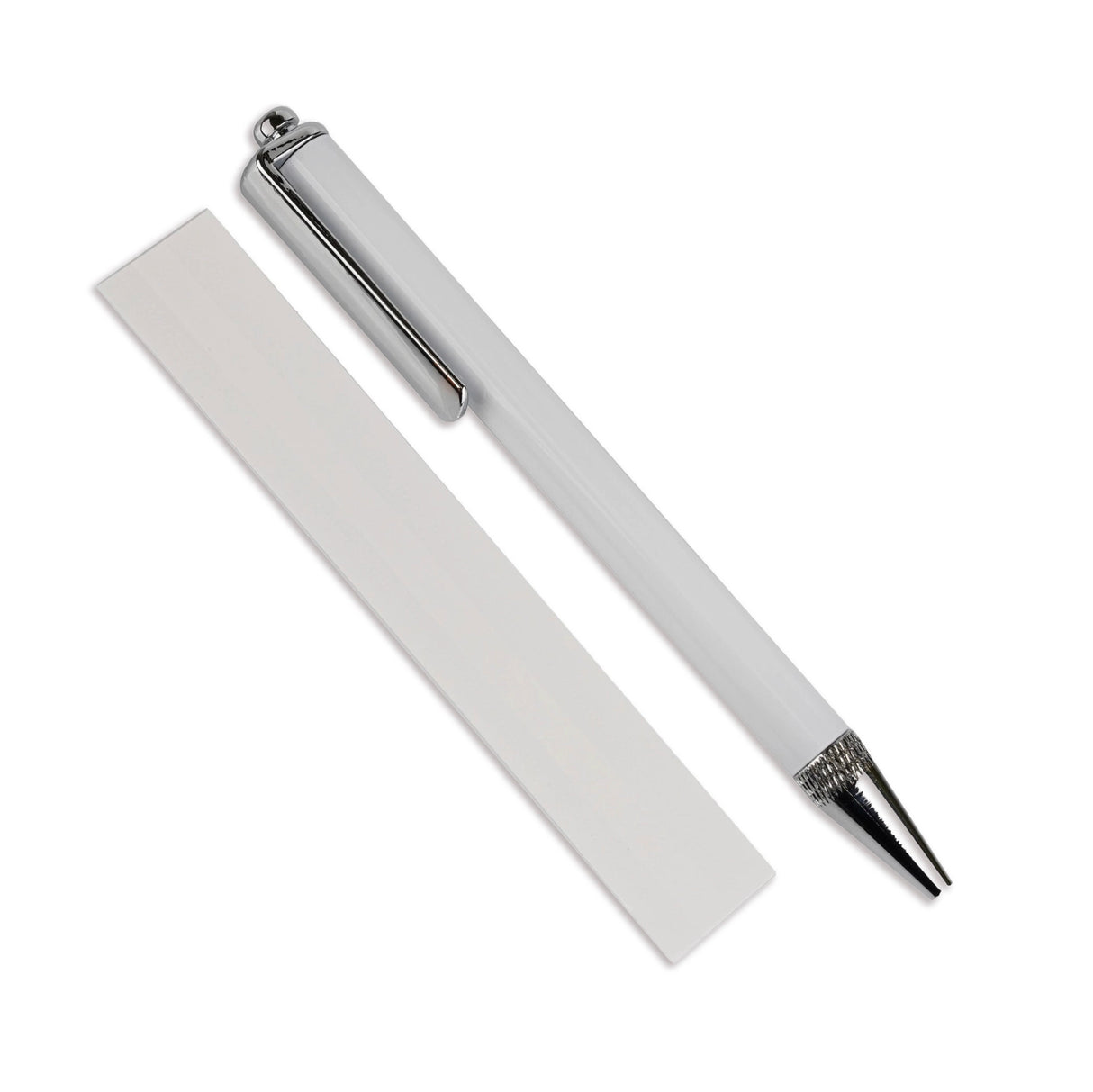 pen sublimation blank white silver