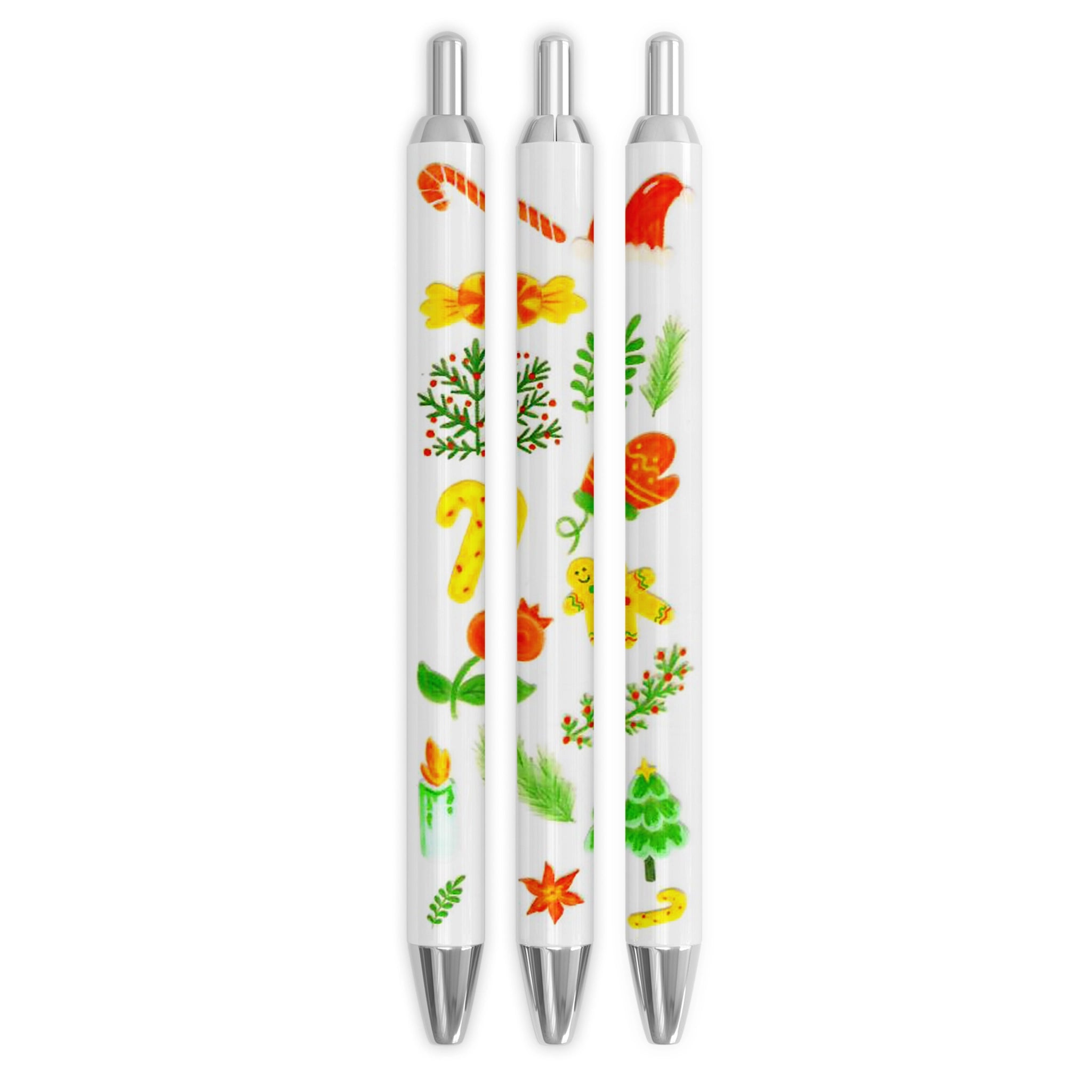 Master Maker Crafts -  UV DTF Pen Wrap Only - Holiday Cheer 5 Decals 4.25" x 1.25" (Pen NOT Inclued) | Master Maker Crafts - Wholesale Craft Supplies - Fast Shipping from Ohio DIY Craft Warehouse