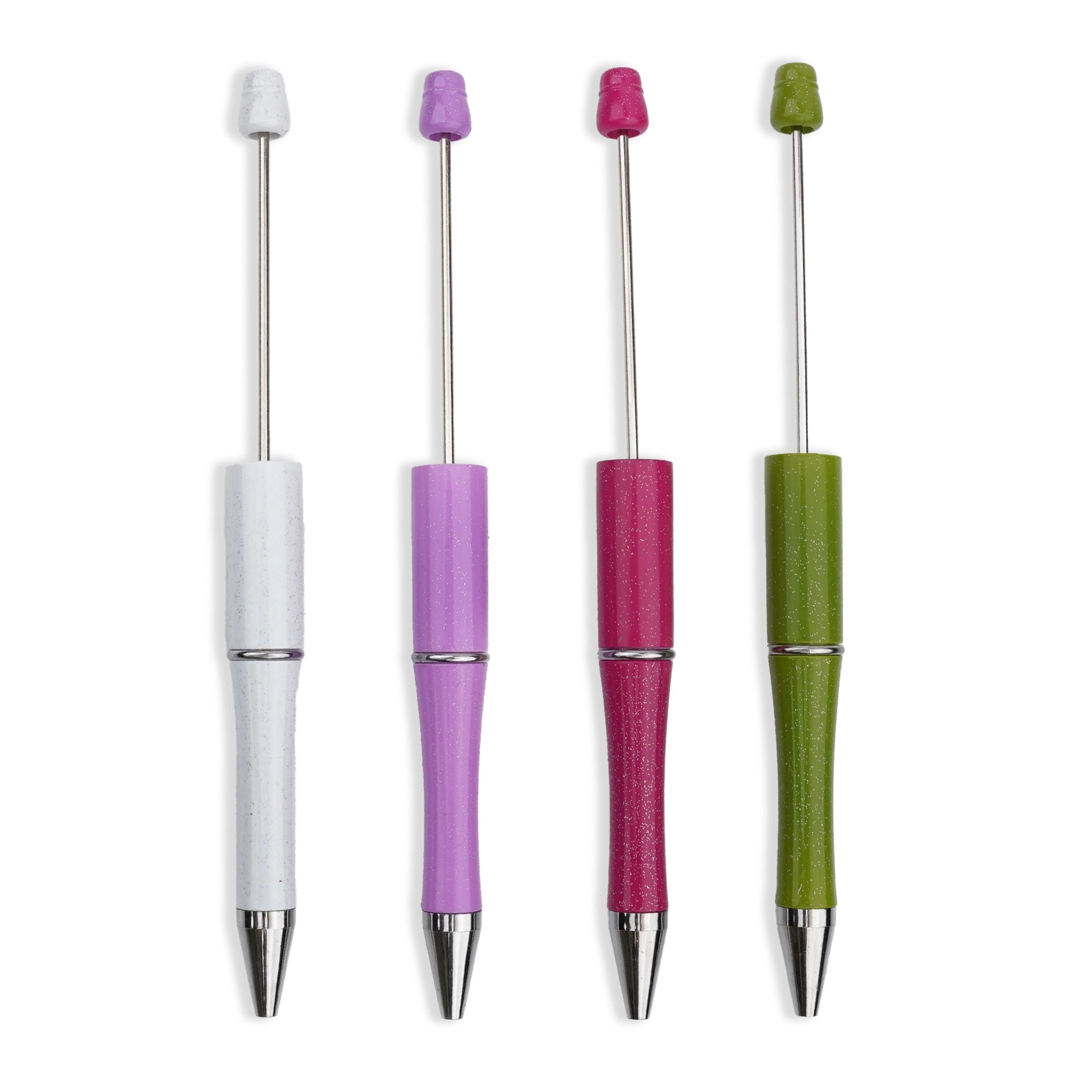 Master Maker Crafts -  Pen Beadable - White (5 Pens) DIY Craft Warehouse