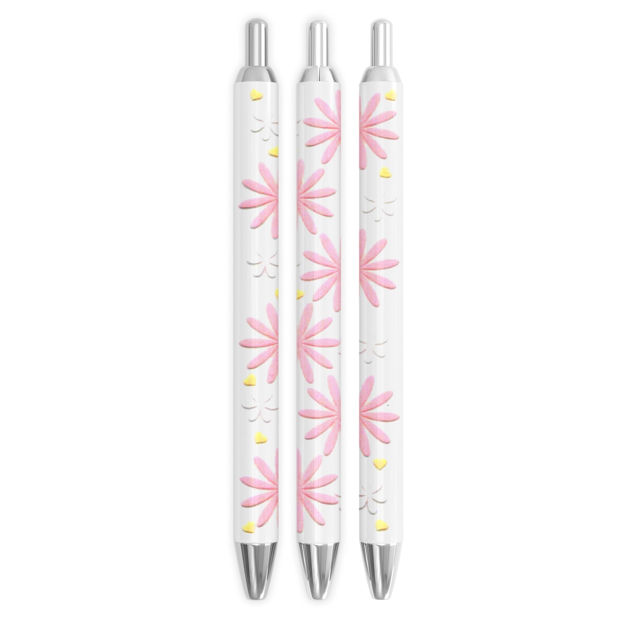 Master Maker Crafts -  UV DTF Pen Wrap Only - Daisy Love 5 Decals 4.25" x 1.25" (Pen NOT Inclued) | Master Maker Crafts - Wholesale Craft Supplies - Fast Shipping from Ohio DIY Craft Warehouse