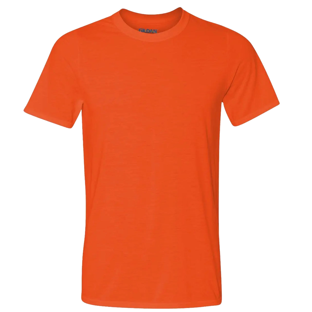 performance t shirt short sleeve orange