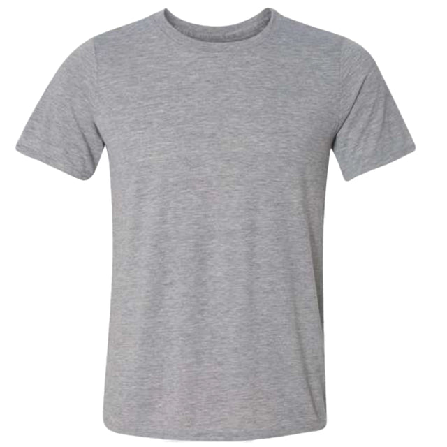 performance t shirt short sleeve sport gray