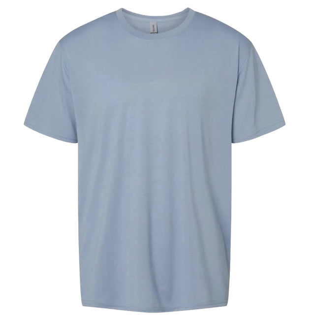 performance t shirt short sleeve stone blue