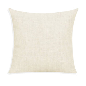 Pillow Case Throw Square - Polyester Linen