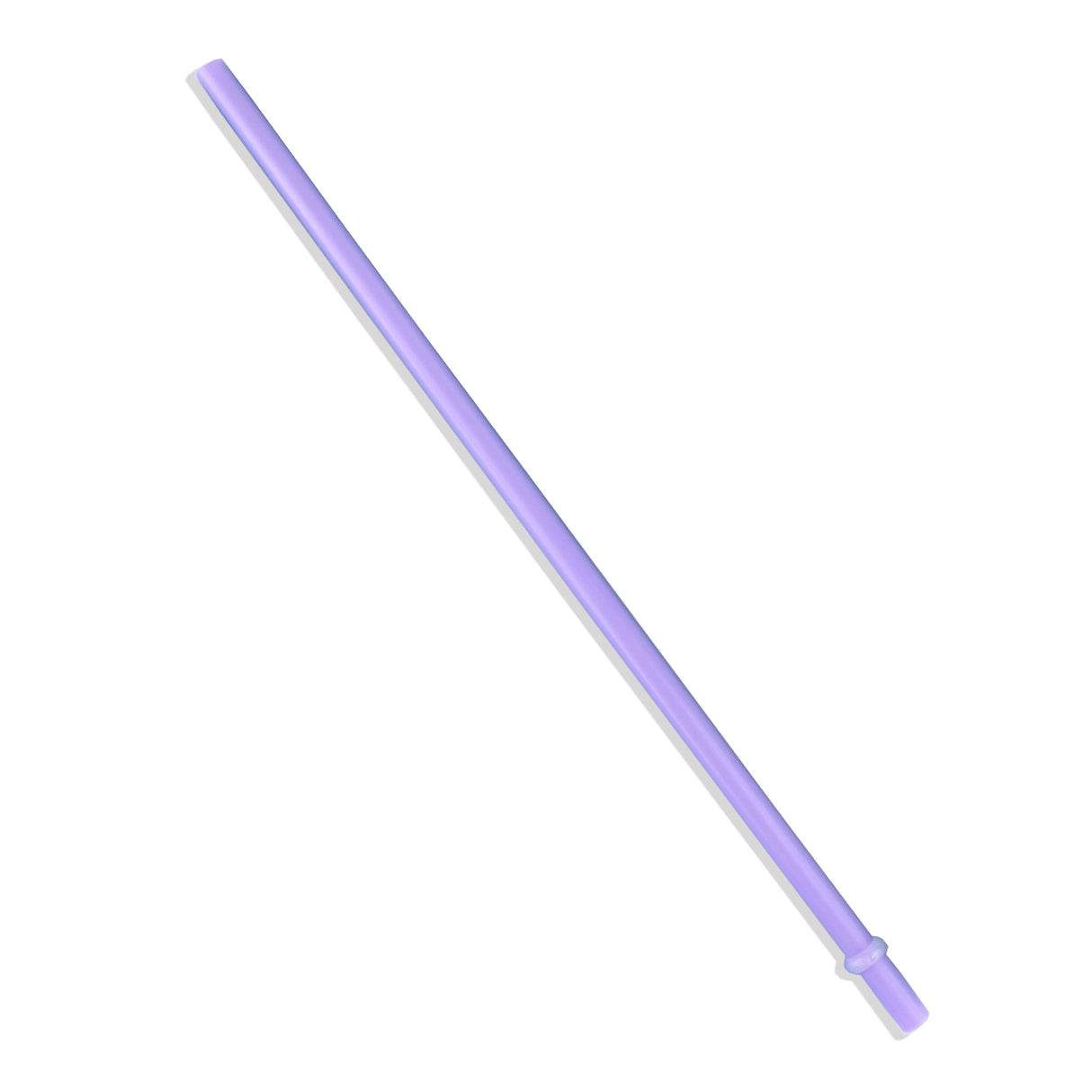 Plastic Straw Reusable Opaque - Light Purple