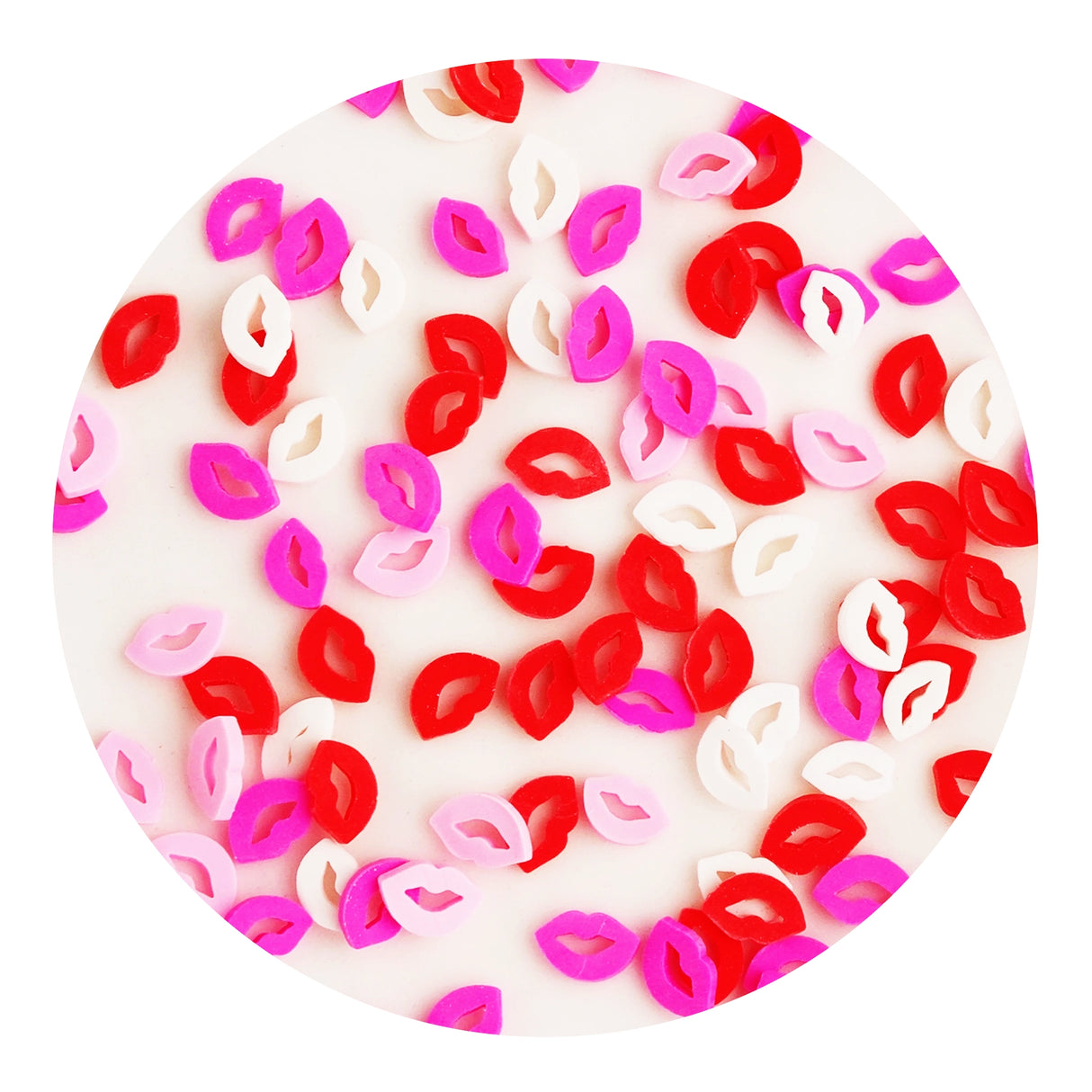 Poly Clay Slices - Hot Lips
