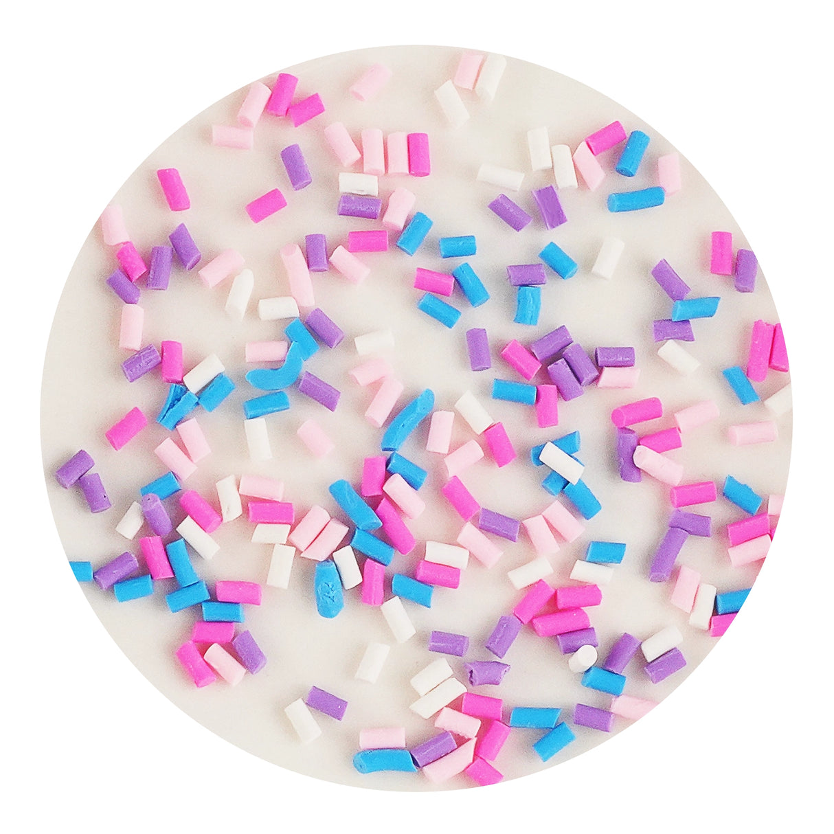 Poly Clay Slices - Pastel Jimmy Sprinkles