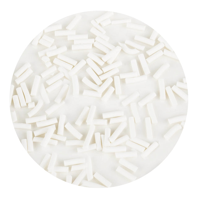 poly clay sprinkles white