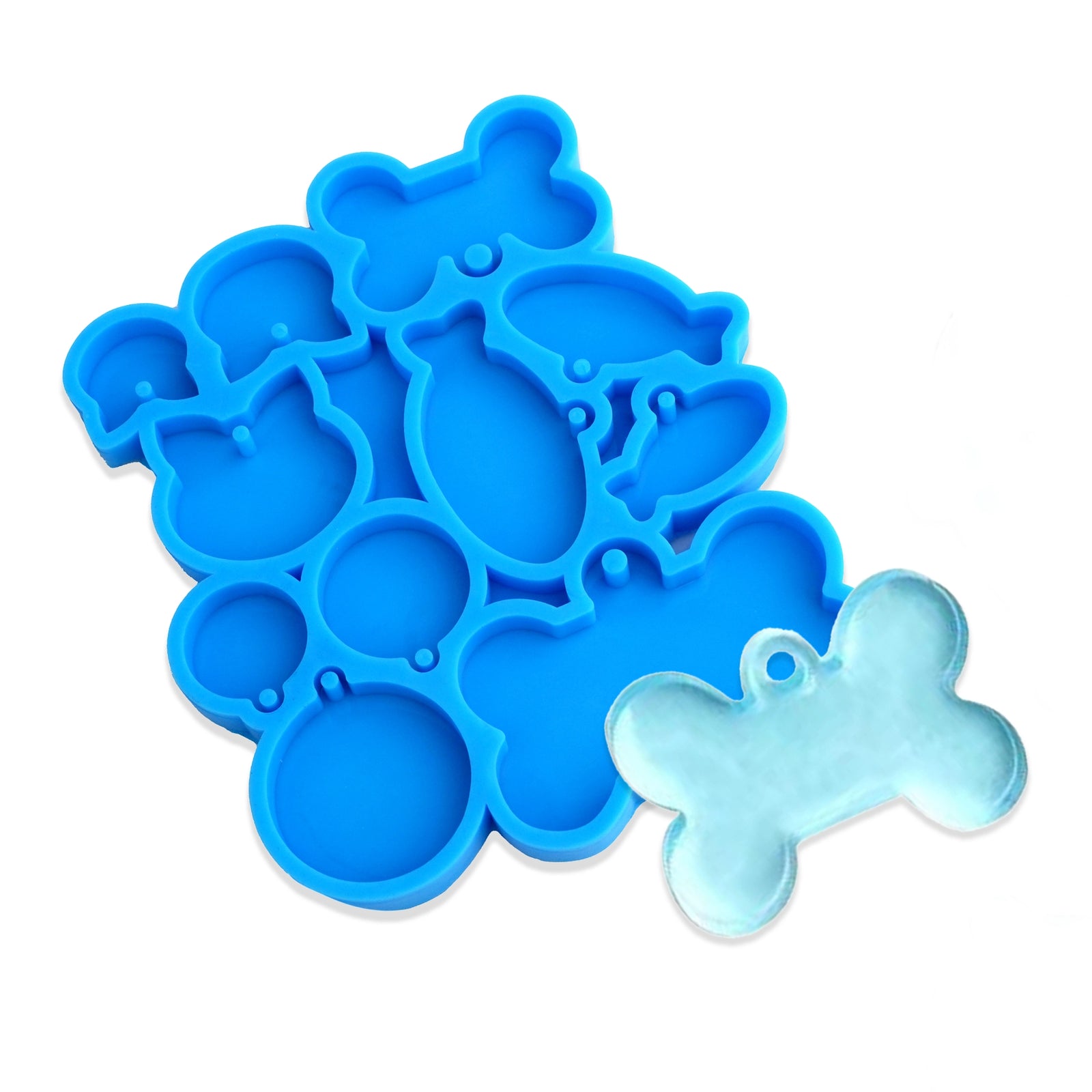 Master Maker Crafts -  Resin Silicone Mold - Assorted Pet Tags | Master Maker Crafts - Wholesale Craft Supplies - Fast Shipping from Ohio