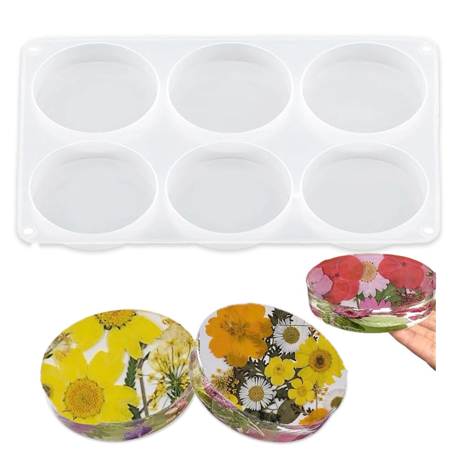 Master Maker Crafts -  Resin Silicone Mold - Traditional Round | Master Maker Crafts - Wholesale Craft Supplies - Fast Shipping from Ohio