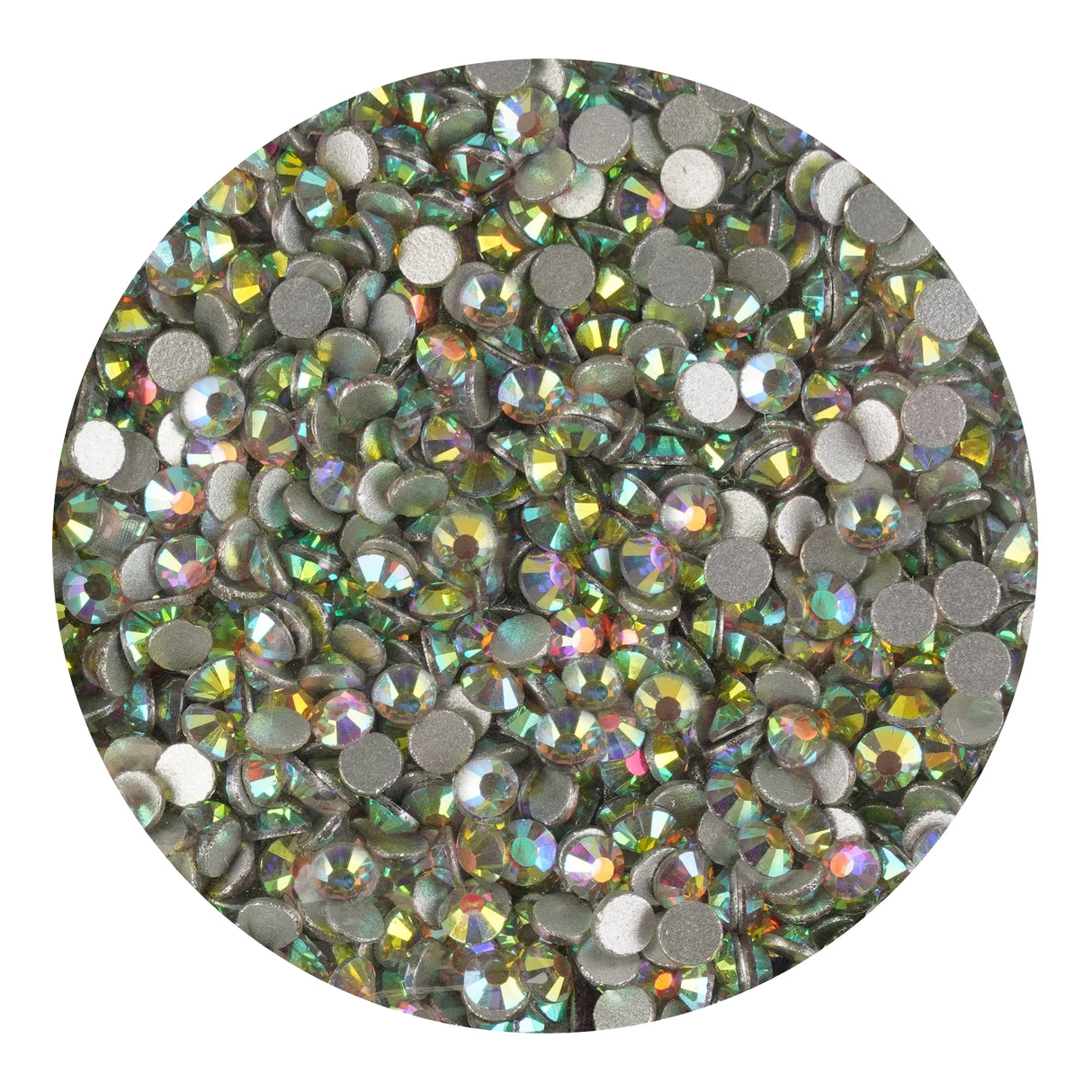 Rhinestone Aurora Borealis Iridescent Non Hotfix - Crystal