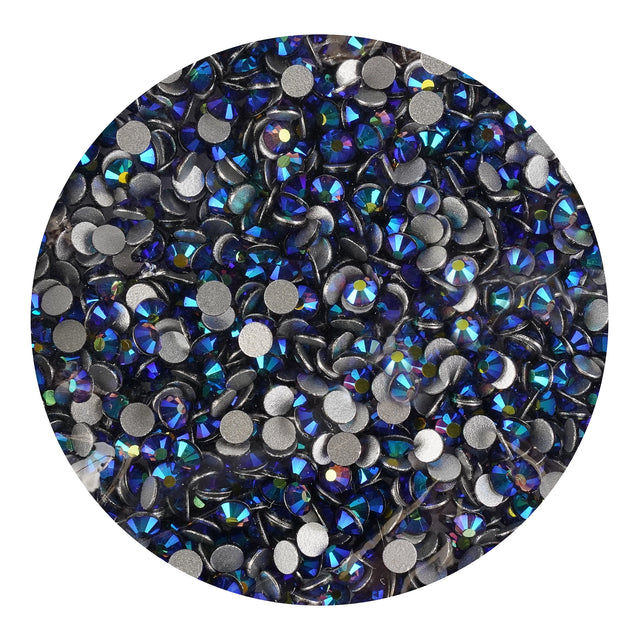 rhinestone aurora borealis iridescent non hotfix tanzanite