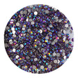 rhinestone aurora borealis iridescent non hotfix wine