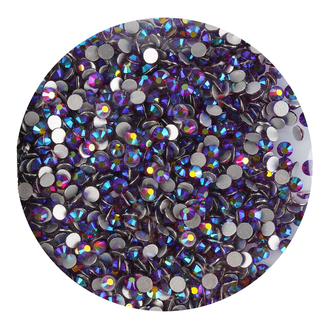 Rhinestone Aurora Borealis Iridescent Non Hotfix - Wine