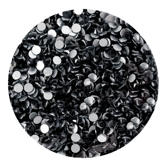 Rhinestone Metallic Non Hotfix - Jet Hematite